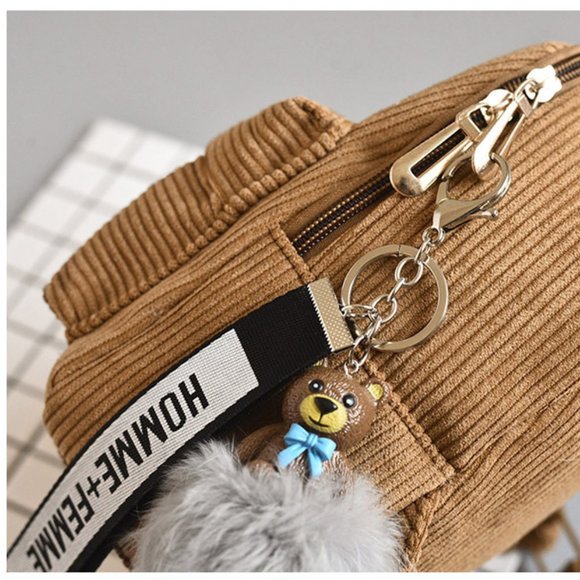 FEMALE MINI LIGHT GRAY BACKPACK - Picture 9 of 16